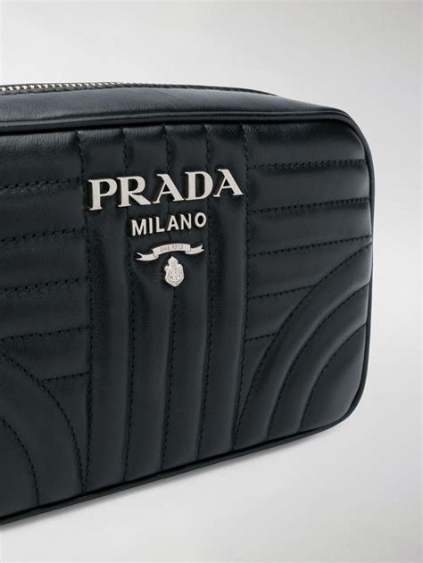 prada leather diagramme camera bag|Prada leather camera bag.